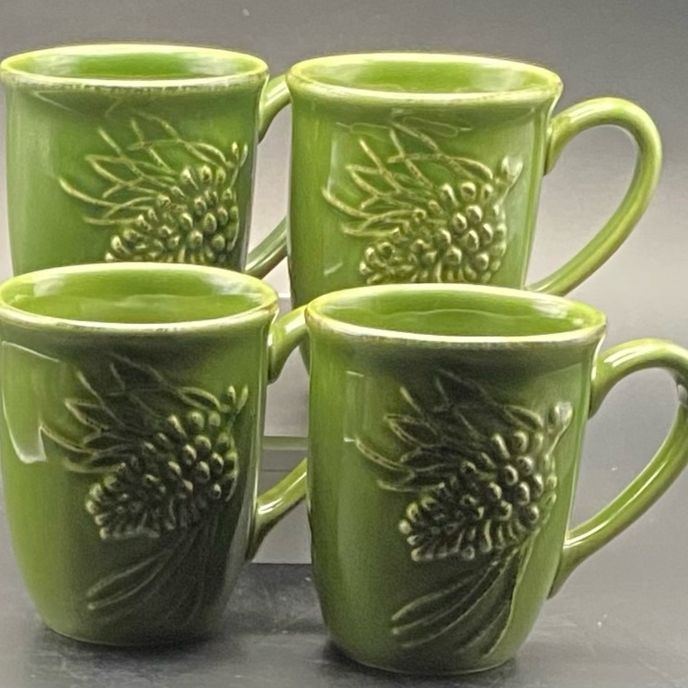 Paula Dean Southern Pine 4 Piece Mug Set